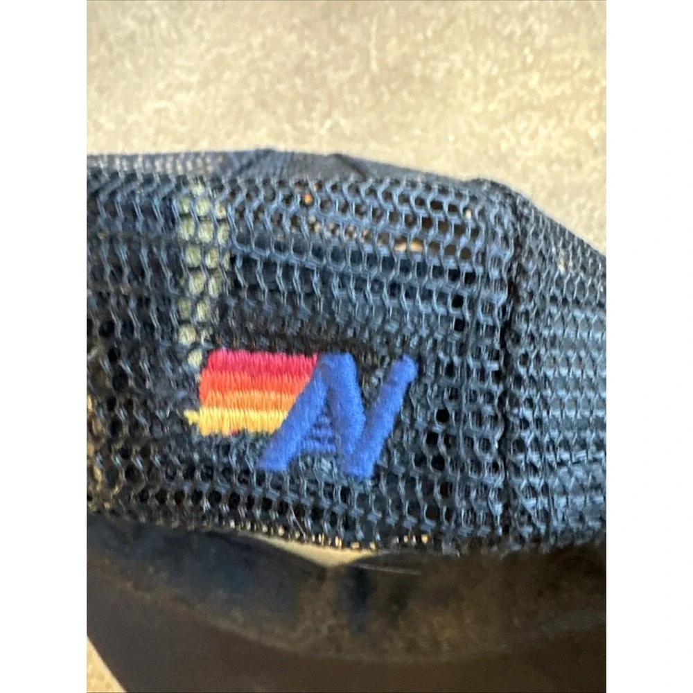 Aviator Nation Black Locals Only Mesh Truckers Snapback Hat Cap Unisex One Size